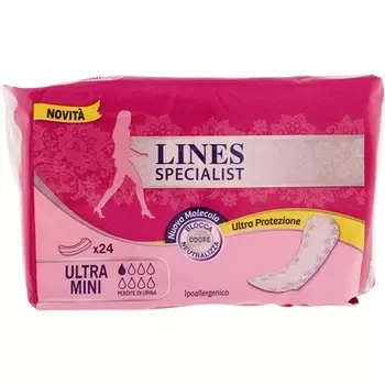 Трусики для лечения недержания Lines Specialist Ultra Mini, 24 шт.