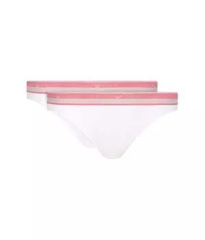 Трусики Emporio Armani бразильские 2 шт, белый