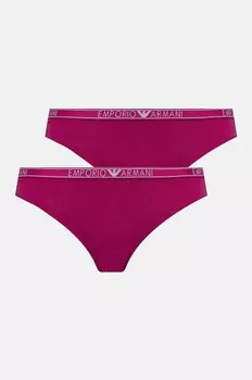 Трусики Emporio Armani Underwear, 2 шт, розовый