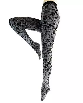 Трусики Geneve Fantasy Flowers плотностью 90 ден Hyd, черный