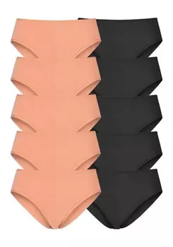 Трусики GO IN, цвет Light brown/Black