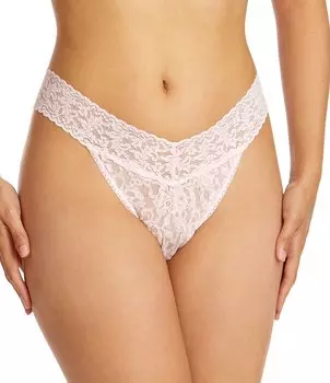 Трусики Hanky Panky Signature из эластичного кружева с оригинальной посадкой Hanky Panky, розовый