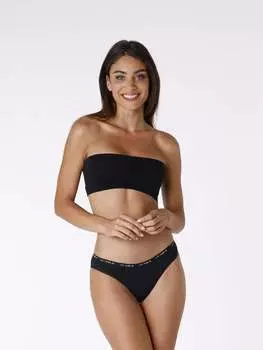 Трусики Heavy-Flow из органического хлопка Lovable, цвет black