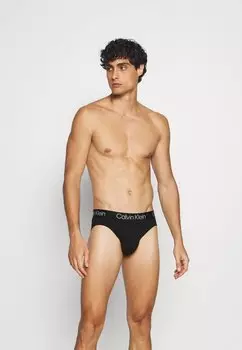 Трусики HIP TRIO PACK Calvin Klein Underwear, черный