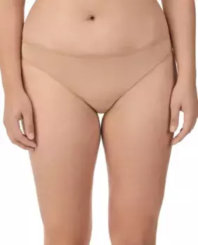 Трусики-хипстеры из микрофибры DKNY, бежевый