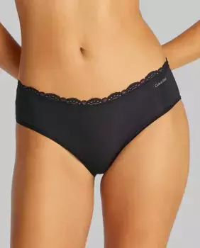 Трусики-хипстеры MF STRETCH W LACE Calvin Klein, черный