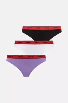 Трусики HUGO, 3 шт, фиолетовый