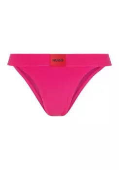 Трусики HUGO Underwear "RED LABEL", логотип на эластичном поясе, розовый