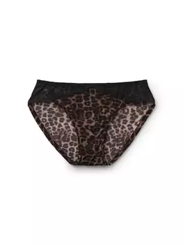 Трусики INTIMISSIMI LUXURIUOS LEOPARD, черный