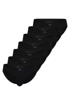 Трусики из хлопка, 7 пар Tom Tailor, черный