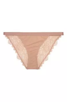 Трусики из кружева дикой розы Love Stories, коричневый