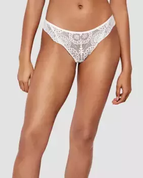 Трусики из кружевной ткани Gisela, белый