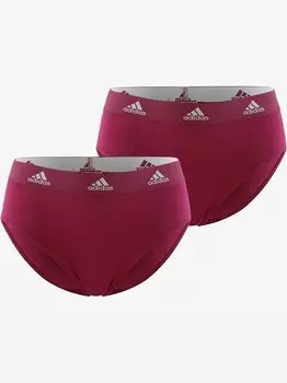 Трусики из прочного хлопка Adidas Sportswear, бордовый