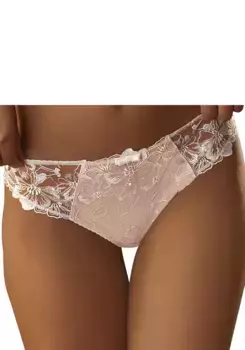 Трусики JETTE с уникальным цветочным узором, карамель