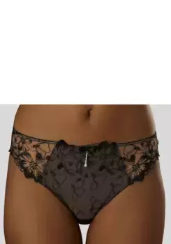Трусики JETTE с уникальным цветочным узором, карамель
