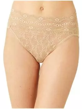 Трусики Lace Kiss Hi-Leg в натуральном цвете Wacoal, цвет natural