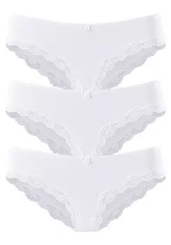 Трусики LASCANA, белый