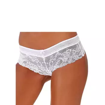 Трусики LASCANA из мягкого эластичного кружева, белый