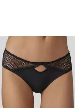 Трусики LASCANA из натурального хлопка, черный
