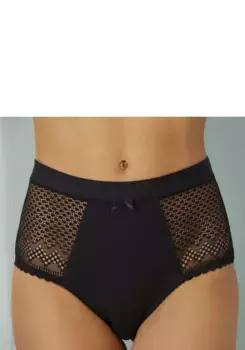 Трусики LASCANA из натурального хлопка, черный