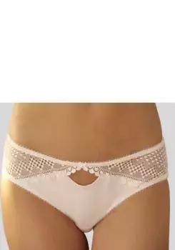 Трусики LASCANA из натурального хлопка, цвет Puder