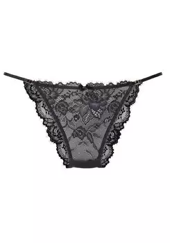 Трусики LASCANA Panty, черный