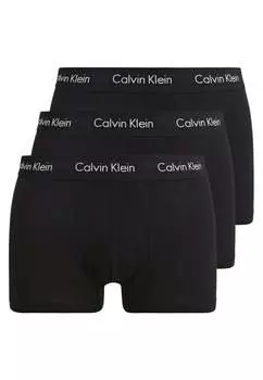 Трусики LOW RISE TRUNK 3 PACK Calvin Klein Underwear, цвет black