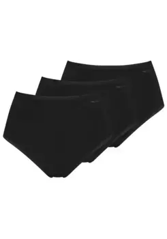 Трусики Mey "LIGHTS" на талии с мягкими манжетами на брючинах, черный