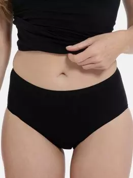 Трусики миди, 2 шт. в упаковке из био.хлопка плюс Speidel, черный