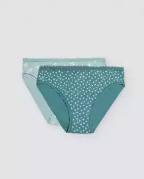 Трусики миди 2 шт в упаковке Ysabel Mora, мультиколор