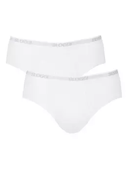 Трусики миди базовые Sloggi, белый
