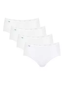 Трусики миди базовый+ Sloggi, белый