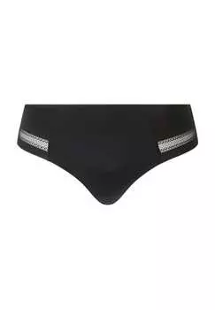 Трусики миди кружевные Chantelle, черный