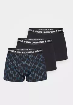 Трусики MONOGRAM TRUNK 3 PACK KARL LAGERFELD, черный