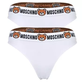 Трусики MOSCHINO Panty, белый