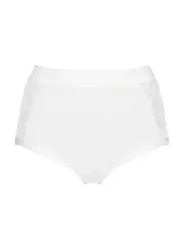 Трусики Myrthe с высокой посадкой и кружевными вставками Eres, цвет lys