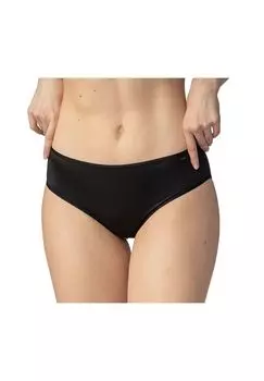 Трусики на бедрах Joan, однотонные, женские mey, черный