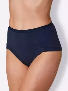 Трусики на талии (3 шт.) Wschepur, цвет морской волны