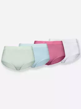 Трусики на талии (4 шт.) Wschepur, цвет Farbig-Sortiert