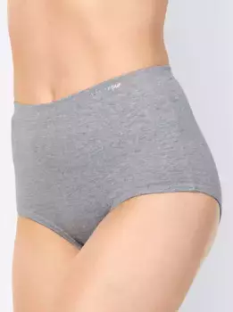 Трусики на талии (4 шт.) Wschepur, цвет 2 X Wei + 2 X Grau-Meliert