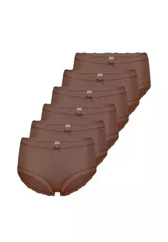 Трусики на талии, набор из 6 шт., уютный Nina von C., цвет Muskat