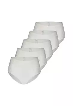 Трусики на талию, набор из 5 базовых шт Nina von C., цвет Champagner