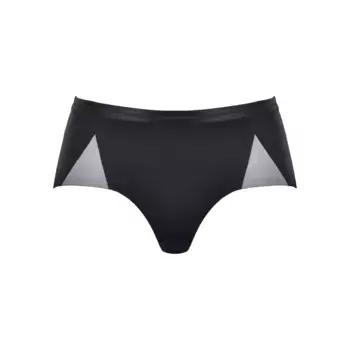 Трусики Naturana со вставками из тюля, черный