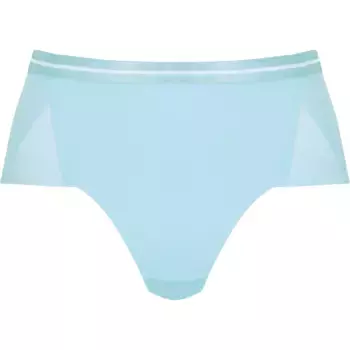 Трусики Naturana со вставками из тюля, цвет Swimming Pool