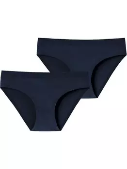 Трусики-Невидимки хлопок Schiesser, синий