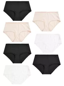 Трусики Next, цвет Beige/Black/White