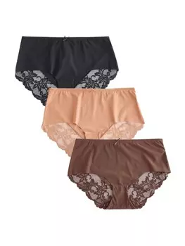 Трусики Next, цвет Beige/Brown/Black