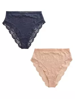Трусики Next, цвет Beige/Navy