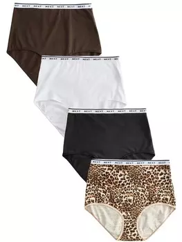 Трусики Next, цвет Brown/Dark brown/Black/White