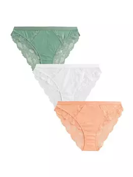 Трусики Next, цвет Green/Orange/White